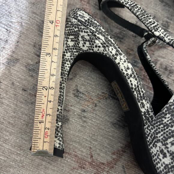 NWOB Jeffrey Campbell Creativity Slingback Pump Vintage Inspired 90s Y2k 8 - Picture 8 of 8